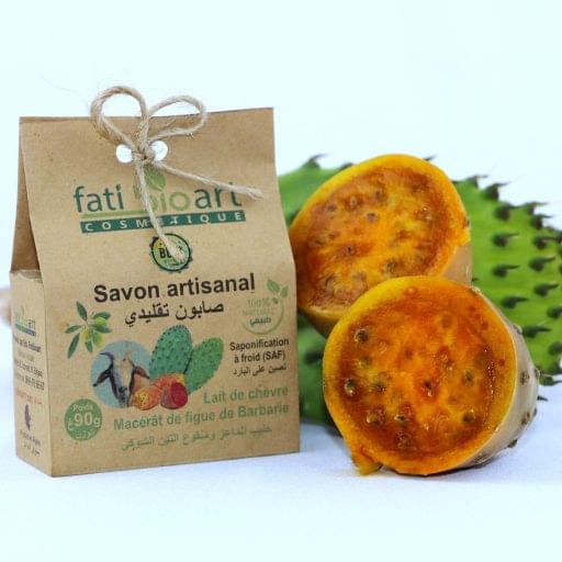 savon lait de chèvre figue barbarie